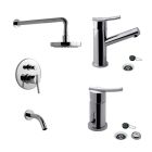 Juego de Griferia Monocomando Libby