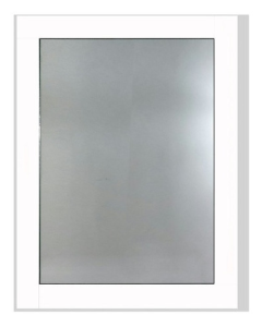 Espejo Marco Blanco Texturado 50
