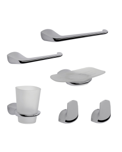 Kit de 6 Accesorios para Cuarto de Baño Epuyen