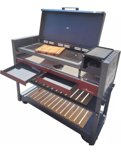 Parrilla Leña Tromen Federal 148x112.5x54