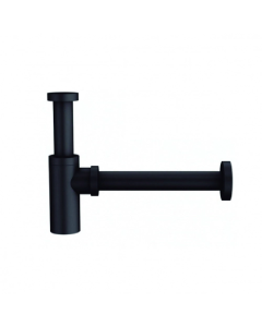 Sifón Ideal Negro Mate Extensible