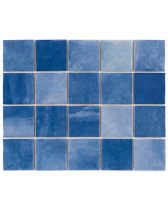 Cerámica 7.5x7.5 Noronha Safira Mesh 1ra