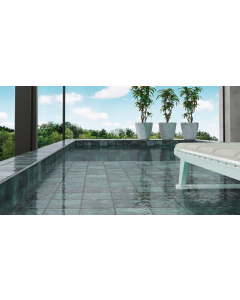 Porcelanato 10x20 Atlantis Gn Lux Po Verde 1ra
