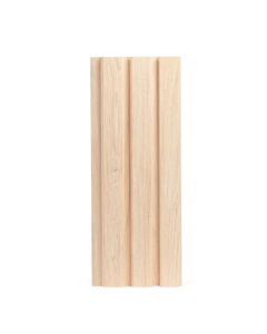 Epsilon Revestimiento Pared Slim Roble Natural 122x12x2.75