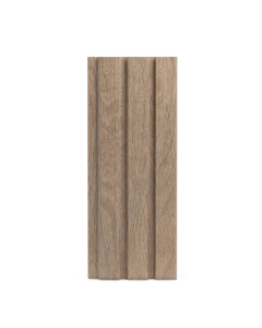 Epsilon Revestimiento Pared Slim Roble Oscuro 122x12x2.75