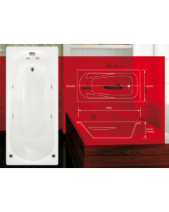 Hidromasaje Shawer Irma Plus 160x70 Acrílico