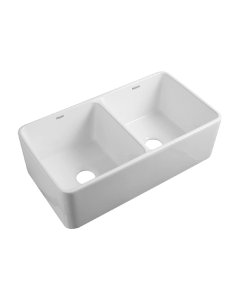 Bacha Peirano de Apoyar Doble para Cocina 83x47x25